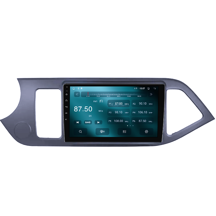 Navigatie dedicata Kia Morning Picanto 2011-2017, Black, 8GB RAM 128GB ROM, Octacore, Platforma TS18, Android 13, Display QLED 9”, Suporta camera 360º, DSP, Carplay&Android Auto, SIM 4G, Ventilator Ac [4]