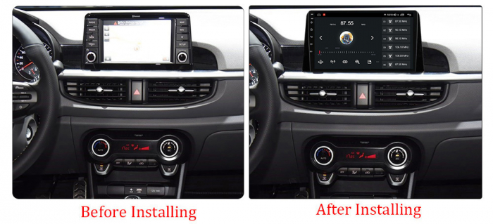 (Resigilata) Navigatie dedicata KIA Morning picanto 2017-2020, 2GB RAM 32GB ROM, Quad Core, Display 9" IPS Full HD, Carplay, Android 13, Bluetooth, Magazin Play, Suport camere AHD [2]