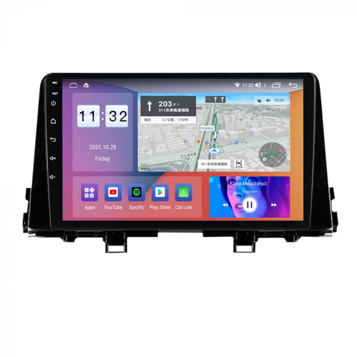 Navigatie dedicata KIA Morning picanto 2017-2020, 4GB RAM 32 ROM, Android 13,Display QLED, 9",DSP, Carplay, Android Auto, Internet, Youtube , Waze , WI-FI , USB , Bluetooth [5]