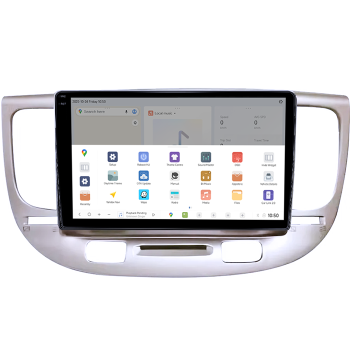 Navigatie dedicata Kia Rio2 2005-2011, DUDU3, 4GB RAM 64GB ROM, Octacore, Platforma 8581, Android, Display QLED 9", DSP, Carplay&AndroidAuto [3]