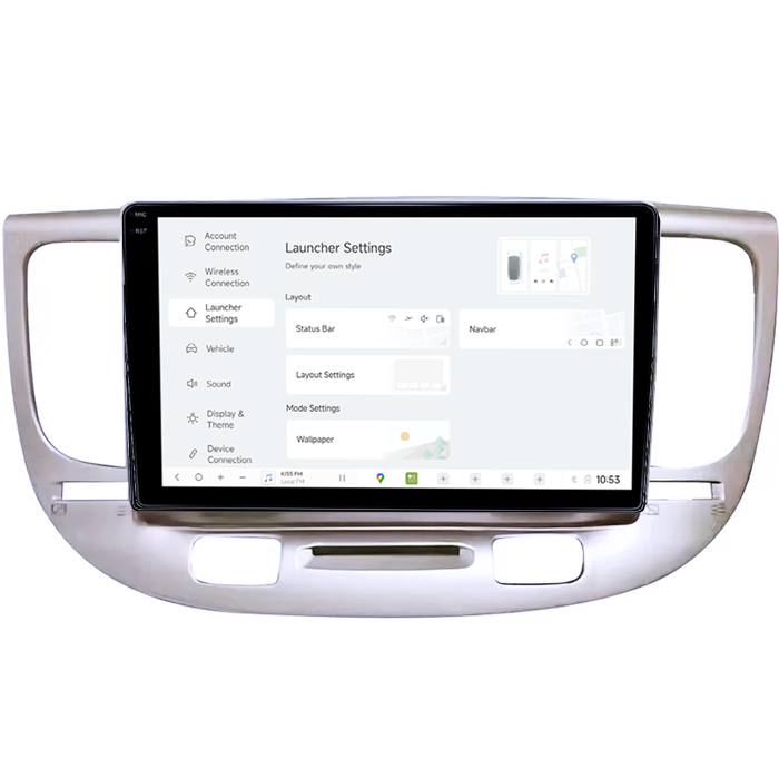 Navigatie dedicata Kia Rio2 2005-2011, DUDU3, 4GB RAM 64GB ROM, Octacore, Platforma 8581, Android, Display QLED 9", DSP, Carplay&AndroidAuto [5]