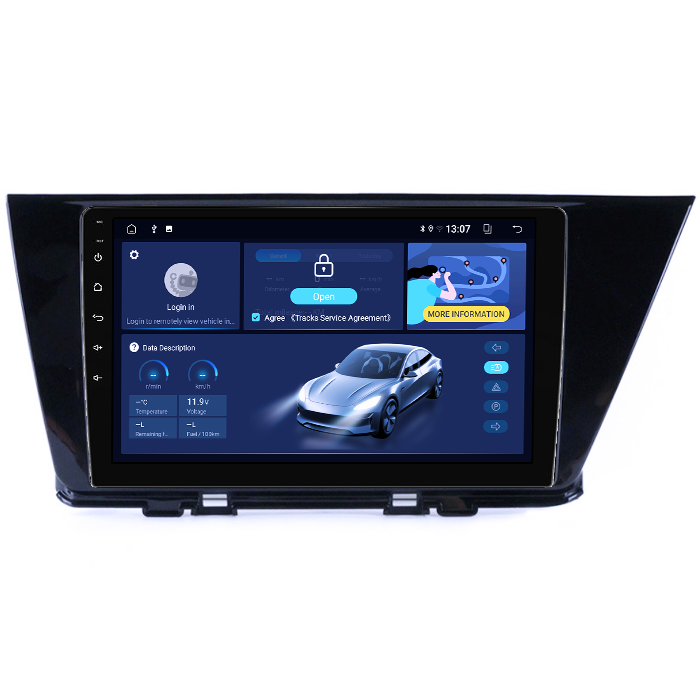 Navigatie dedicata Kia Niro 2016-2019, 8GB RAM 128GB ROM, Octacore, Platforma (), Android 14, Display QLED 9”, Suporta camera 360º, DSP, Carplay&Android Auto, SIM 4G, Ventilator Activ [2]