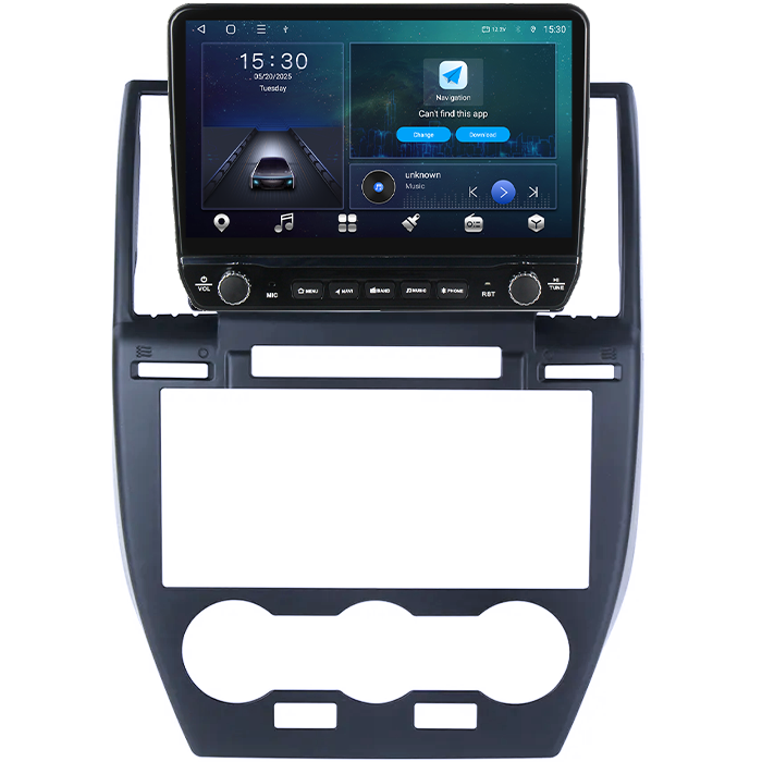 Navigatie dedicata Land Rover Freelander (2007-2012) Tesla cu butoane rotative model 2024, 4GB RAM 64GB ROM, Procesor Quadcore, Android 14, Display QLED 10", DSP, Carplay&Android Auto [6]