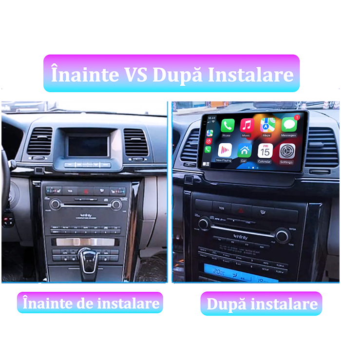 Navigatie dedicata Kia Opirus 2007-2008, 4GB RAM 64GB ROM, Procesor Qualcomm Octacore, Android 14, Rezolutie 2K, Display QLED 9", DSP, Carplay&Android Auto, SIM 4G [7]