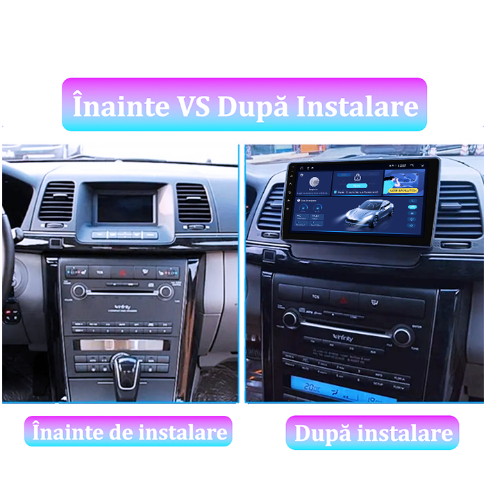 Navigatie dedicata Kia Opirus 2007-2008, 8GB RAM 128GB ROM, Octacore, Platforma TS18, Android 13, Display QLED 9”, Suporta camera 360º, DSP, Carplay&Android Auto, SIM 4G, Ventilator Activ [5]
