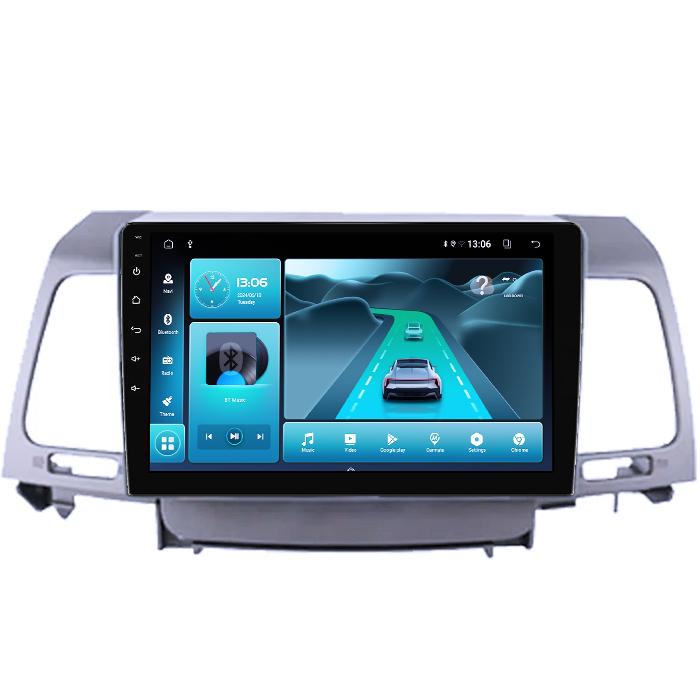 Navigatie dedicata Kia Opirus 2007-2008, 8GB RAM 128GB ROM, Octacore, Platforma TS18, Android 13, Display QLED 9”, Suporta camera 360º, DSP, Carplay&Android Auto, SIM 4G, Ventilator Activ [3]