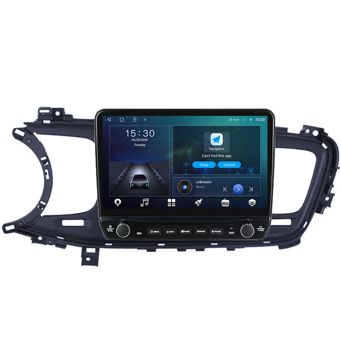 Navigatie dedicata Kia Optima K5 2013- 2015 Tesla cu butoane rotative model 2024, 4GB RAM 64GB ROM, Procesor Quadcore, Android 14, Display QLED 10", DSP, Carplay&Android Auto [6]