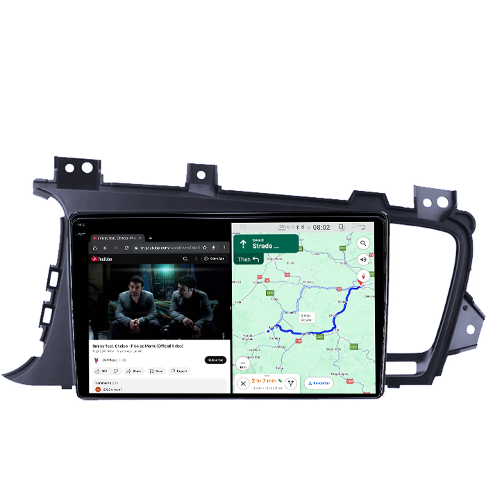Navigatie dedicata Kia Optima 2011-2014, 4GB RAM 64GB ROM, Quad Core, Display 9" QLED 1K, Carplay, Android 14, Bluetooth, Magazin Play, Suport Camere AHD [6]