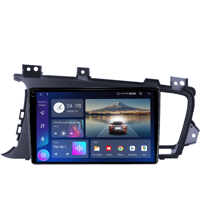 Navigatie dedicata Kia Optima 2011-2014, 4GB RAM 64GB ROM, Quad Core, Display 9" QLED 1K, Carplay, Android 14, Bluetooth, Magazin Play, Suport Camere AHD [3]