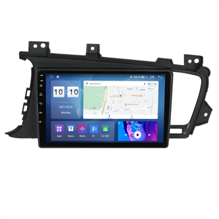 Navigatie dedicata Kia Optima 2011-2014, Black, 4GB RAM 64GB ROM, Octacore, Android 13, Display QLED 9", DSP, Carplay, Android Auto, Internet, Youtube, Waze, WIFI, Bluetooth [3]