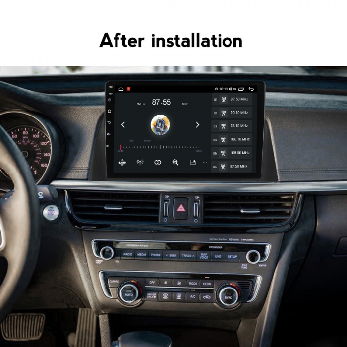 Navigatie dedicata KIA Optima 4 JF 2015-2020, 4GB RAM 64GB ROM, Octacore, Android 13, Display QLED 10", DSP, Carplay, Android Auto, Internet, Youtube, Waze, WIFI, Bluetooth [5]
