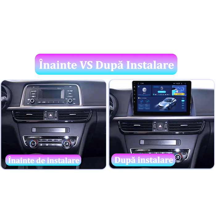 Navigatie dedicata KIA Optima 4 JF 2015-2020, 4GB RAM 64GB ROM, Octacore, Android 14, Display QLED  10", Carplay&Android Auto, SIM 4G, Ventilator Activ [5]