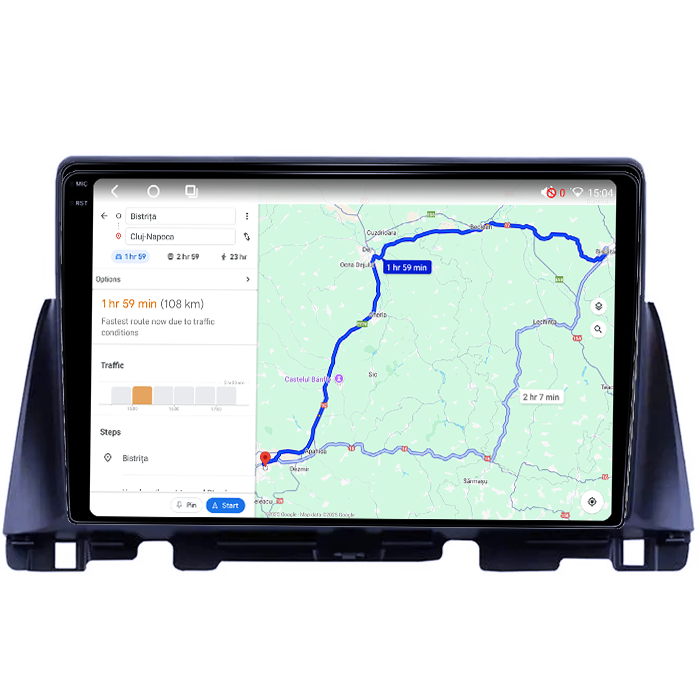 Navigatie dedicata KIA Optima 4 JF 2015-2020, 4GB RAM 64GB ROM, Octacore, Android 14, Display QLED 1K 10", Carplay&Android Auto, SIM 4G, Ventilator Activ [4]