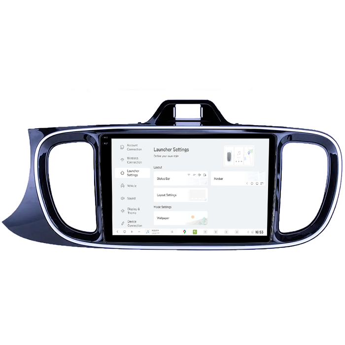 Navigatie dedicata Kia Pegas 2018-2020, DUDU3, 4GB RAM 64GB ROM, Octacore, Platforma 8581, Android, Display QLED 9", DSP, Carplay&AndroidAuto [5]