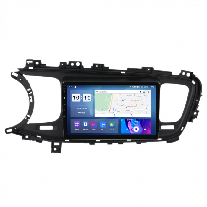 Navigatie dedicata Kia Optima K5 2013-2015, Black, 4GB RAM 32 ROM, Android 13, Display QLED, 9",DSP, Carplay, Android Auto, Internet, Youtube , Waze , WI-FI , USB , Bluetooth , Mirror [3]