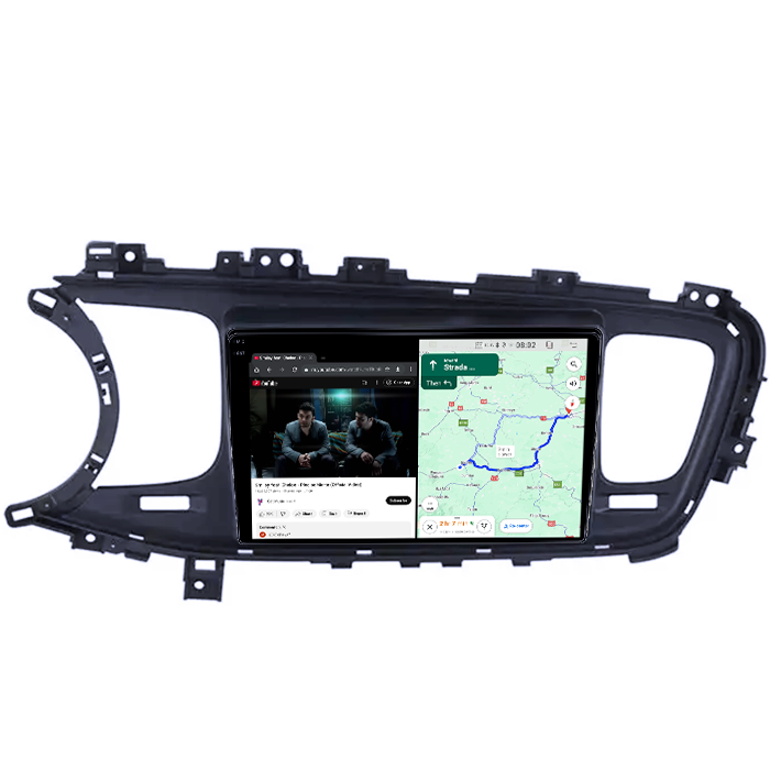 Navigatie dedicata Kia Optima K5 2013-2015, Black, 4GB RAM 64GB ROM, Quad Core, Display 9" QLED 1K, Carplay, Android 14, Bluetooth, Magazin Play, Suport Camere AHD [6]