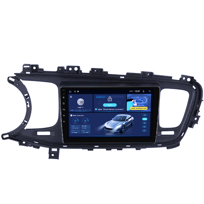 Navigatie dedicata Kia Optima K5 2013-2015, Black, 8GB RAM 128GB ROM, Octacore, Platforma TS18, Android 13, Display QLED 9”, Suporta camera 360º, DSP, Carplay&Android Auto, SIM 4G, Ventilator Activ [2]