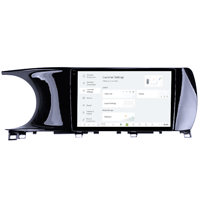 Navigatie dedicata Kia K5 3 2020-2021, DUDU3, 4GB RAM 64GB ROM, Octacore, Platforma 8581, Android, Display QLED 9", DSP, Carplay&AndroidAuto [5]