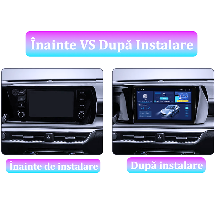 Navigatie dedicata Kia K5 3 2020-2021, DUDU3, 4GB RAM 64GB ROM, Octacore, Platforma 8581, Android, Display QLED 9", DSP, Carplay&AndroidAuto [6]