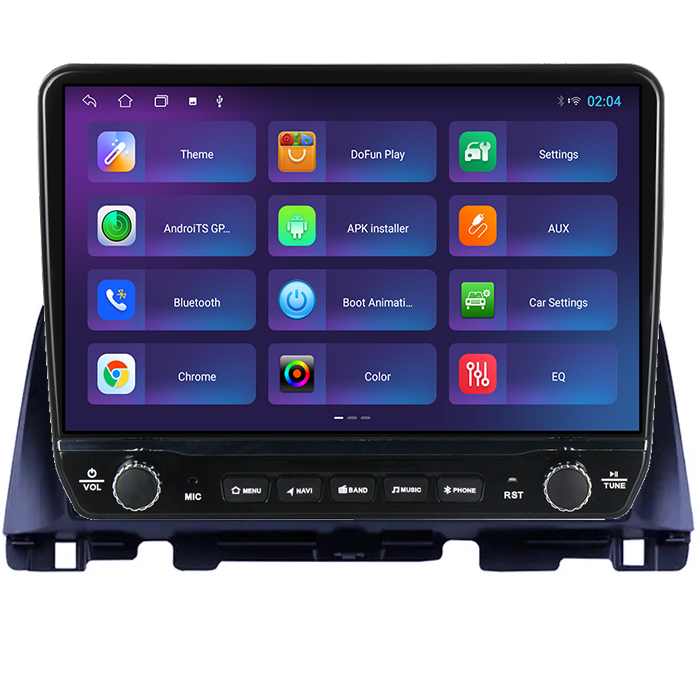 Navigatie dedicata Kia Optima 4 JF 2015-2020 Tesla cu butoane rotative model 2024, 4GB RAM 64GB ROM, Procesor Quadcore, Android 14, Display QLED 10", DSP, Carplay&Android Auto [4]