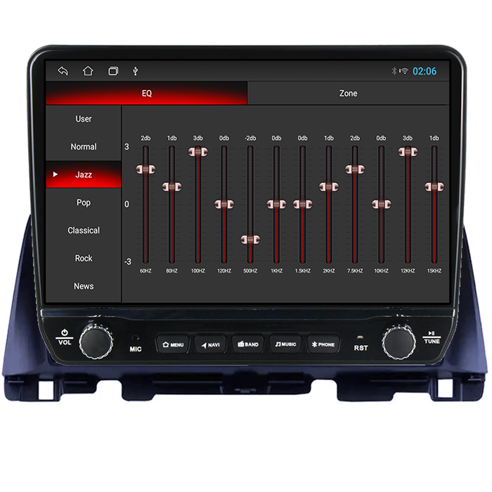 Navigatie dedicata Kia Optima 4 JF 2015-2020 Tesla cu butoane rotative model 2024, 4GB RAM 64GB ROM, Procesor Quadcore, Android 14, Display QLED 10", DSP, Carplay&Android Auto [2]