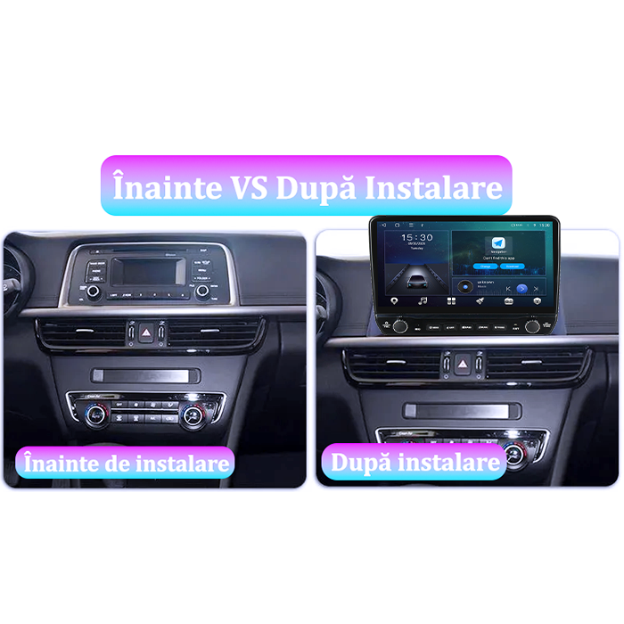 Navigatie dedicata Kia Optima 4 JF 2015-2020 Tesla cu butoane rotative model 2024, 4GB RAM 64GB ROM, Procesor Quadcore, Android 14, Display QLED 10", DSP, Carplay&Android Auto [7]