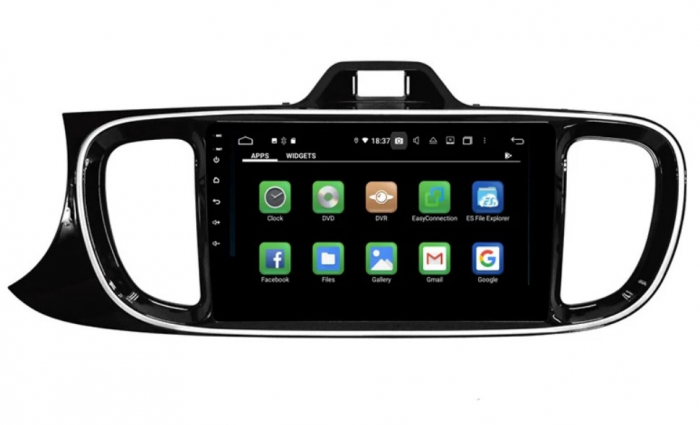 Navigatie dedicata Kia Pegas 2018-2020, 4 GB RAM 32 ROM, Android 13, Display QLED, 9", DSP, Carplay, Android Auto, Internet, Youtube , Waze , WI-FI , USB , Bluetooth [4]