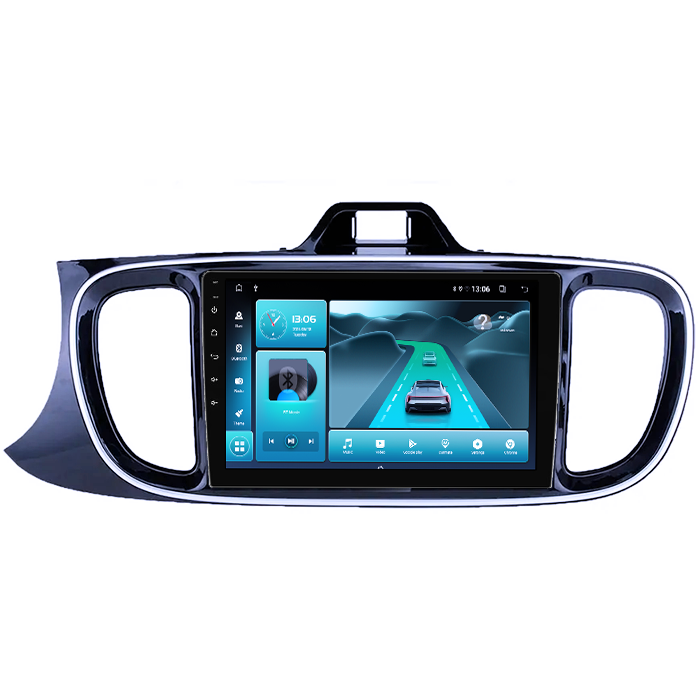 Navigatie dedicata Kia Pegas 2018-2020, 8GB RAM 128GB ROM, Octacore, Platforma TS18, Android 14, Display QLED 9”, Suporta camera 360º, DSP, Carplay&Android Auto, SIM 4G, Ventilator Activ [4]