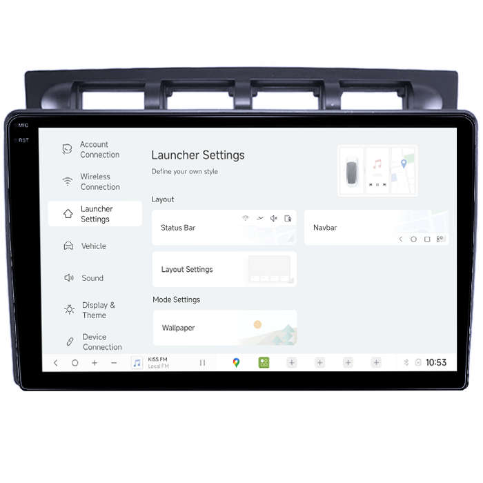 Navigatie dedicata Kia Picanto 2004-2007, DUDU3, 4GB RAM 64GB ROM, Octacore, Platforma 8581, Android, Display QLED 9", DSP, Carplay&AndroidAuto [5]