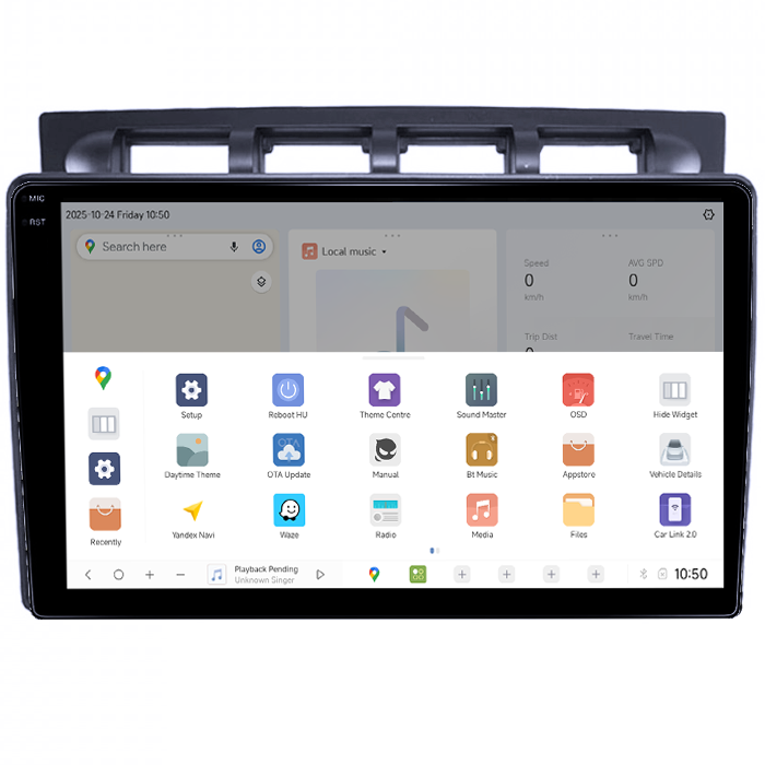 Navigatie dedicata Kia Picanto 2004-2007, DUDU3, 4GB RAM 64GB ROM, Octacore, Platforma 8581, Android, Display QLED 9", DSP, Carplay&AndroidAuto [3]