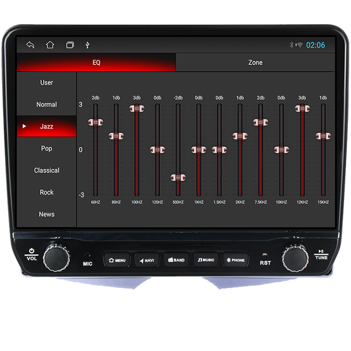 Navigatie dedicata Kia Picanto 2007-2011 Tesla cu butoane rotative model 2024, 4GB RAM 64GB ROM, Procesor Quadcore, Android 14, Display QLED 10", DSP, Carplay&Android Auto [2]