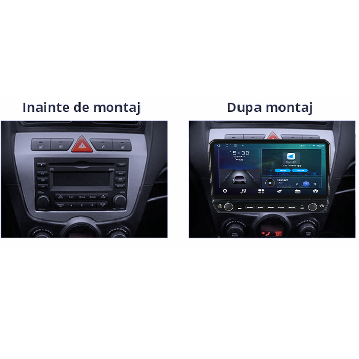 Navigatie dedicata Kia Picanto 2007-2011 Tesla cu butoane rotative model 2024, 4GB RAM 64GB ROM, Procesor Quadcore, Android 14, Display QLED 10", DSP, Carplay&Android Auto [7]