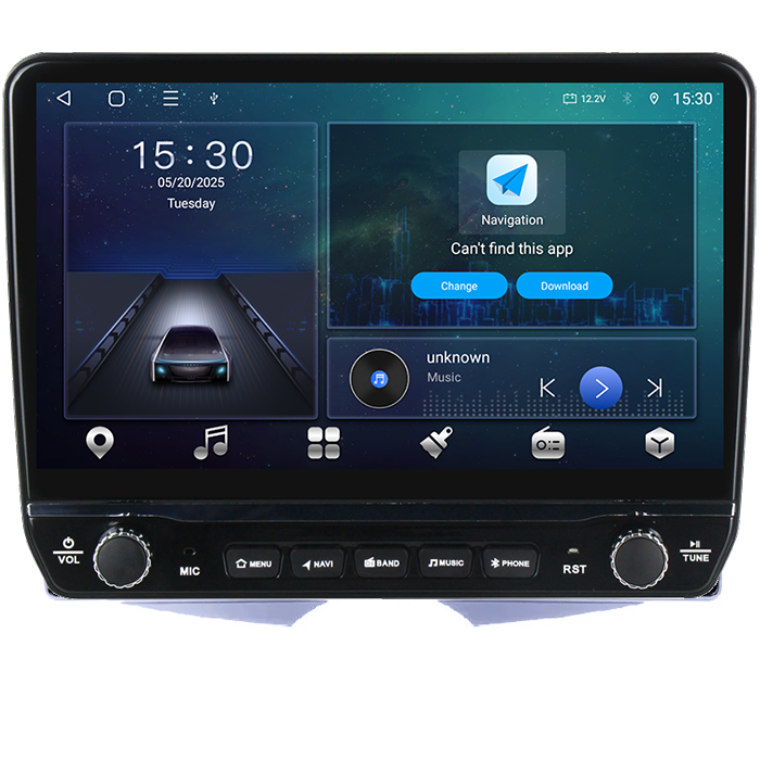 Navigatie dedicata Kia Picanto 2007-2011 Tesla cu butoane rotative model 2024, 4GB RAM 64GB ROM, Procesor Quadcore, Android 14, Display QLED 10", DSP, Carplay&Android Auto [6]