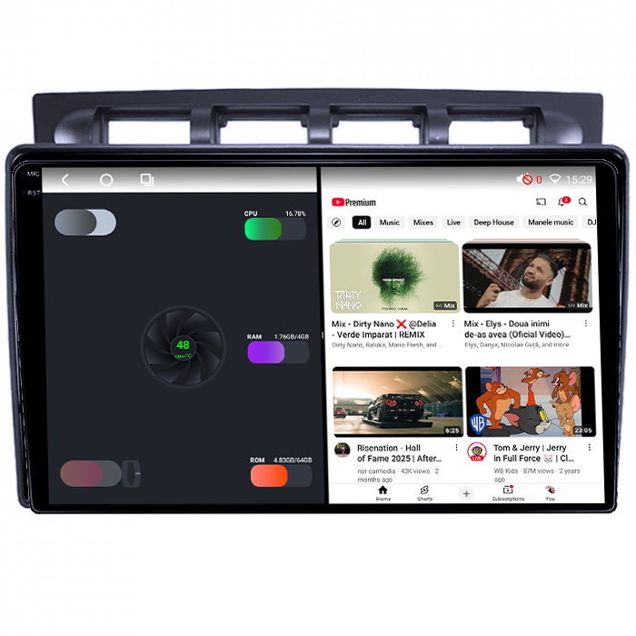 Navigatie dedicata Kia Picanto 2004-2007, 4GB RAM 32GB ROM, Octacore, Android 14, Display QLED 1K 9", DSP, Carplay&Android Auto, SIM 4G, Bluetooth, Ventilator Activ [3]