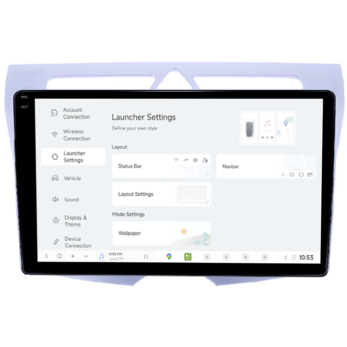 Navigatie dedicata Kia Picanto 2007-2011, DUDU3, 4GB RAM 64GB ROM, Octacore, Platforma 8581, Android, Display QLED 9", DSP, Carplay&AndroidAuto [5]