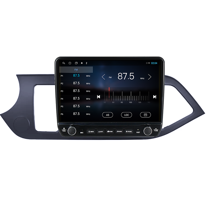 Navigatie dedicata Kia Picanto 2011-2015 Tesla cu butoane rotative model 2024, 4GB RAM 64GB ROM, Procesor Quadcore, Android 14, Display QLED 10", DSP, Carplay&Android Auto [3]