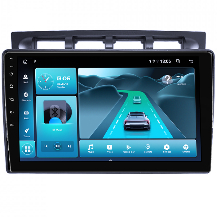 Navigatie dedicata Kia Picanto 2004-2007, 8GB RAM 128GB ROM, Octacore, Platforma (), Android 14, Display QLED 9”, Suporta camera 360º, DSP, Carplay&Android Auto, SIM 4G, Ventilator Activ [4]