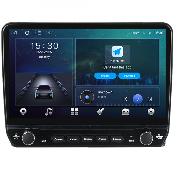Navigatie dedicata Kia Picanto 2004-2007 Tesla cu butoane rotative model 2024, 4GB RAM 64GB ROM, Procesor Quadcore, Android 14, Display QLED 10", DSP, Carplay&Android Auto [6]