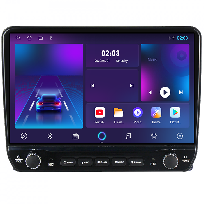 Navigatie dedicata Kia Picanto 2004-2007 Tesla cu butoane rotative model 2024, 4GB RAM 64GB ROM, Procesor Quadcore, Android 14, Display QLED 10", DSP, Carplay&Android Auto [5]