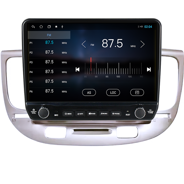 Navigatie dedicata Kia RIO2 2005-2011 Tesla cu butoane rotative model 2024, 4GB RAM 64GB ROM, Procesor Quadcore, Android 14, Display QLED 10", DSP, Carplay&Android Auto [2]