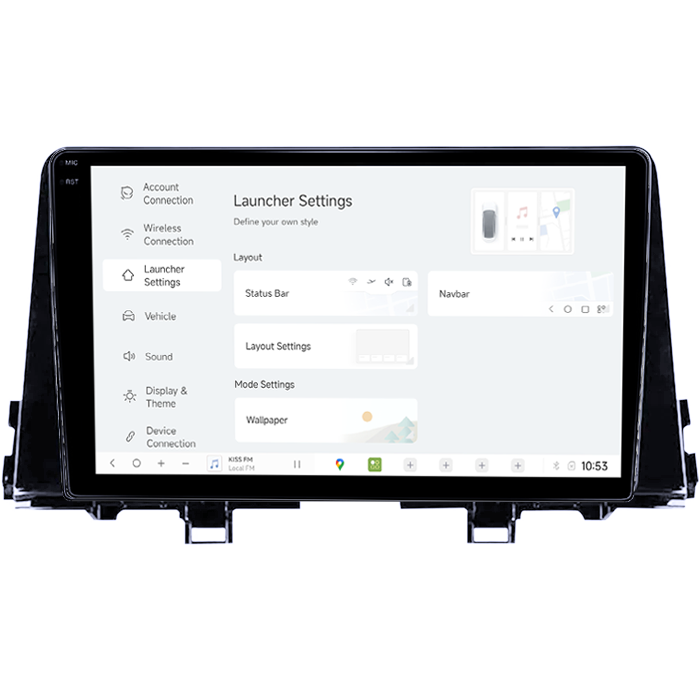 Navigatie dedicata Kia Morning picanto 2017-2020, DUDU3, 4GB RAM 64GB ROM, Octacore, Platforma 8581, Android, Display QLED 9", DSP, Carplay&AndroidAuto [5]