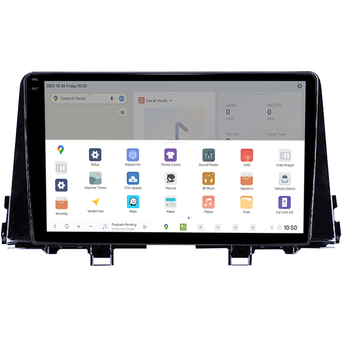 Navigatie dedicata Kia Morning picanto 2017-2020, DUDU3, 4GB RAM 64GB ROM, Octacore, Platforma 8581, Android, Display QLED 9", DSP, Carplay&AndroidAuto [3]