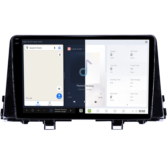Navigatie dedicata Kia Morning picanto 2017-2020, DUDU3, 4GB RAM 64GB ROM, Octacore, Platforma 8581, Android, Display QLED 9", DSP, Carplay&AndroidAuto [2]