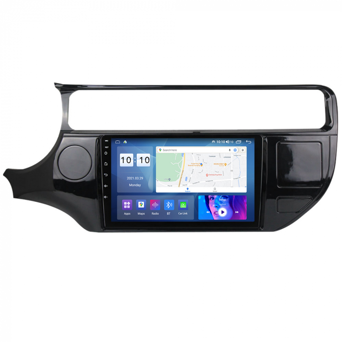 Navigatie dedicata Kia Rio 2011 - 2017, 4GB RAM 32 ROM, Android 13, Display QLED, 9",DSP, Carplay, Android Auto, Internet, Youtube , Waze , WI-FI , USB , Bluetooth , Mirrorlink [7]