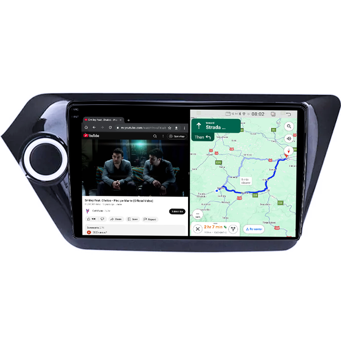 Navigatie dedicata Kia Rio 2011-2015, 4GB RAM 64GB ROM, Quad Core, Display 9" QLED 1K, Carplay, Android 14, Bluetooth, Magazin Play, Suport Camere AHD [6]