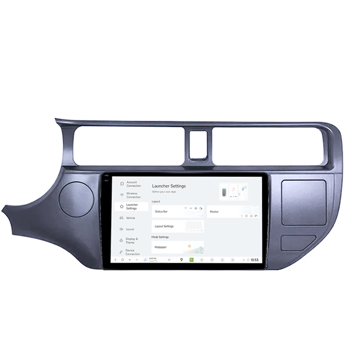 Navigatie dedicata Kia Rio 2011-2017, DUDU3, 4GB RAM 64GB ROM, Octacore, Platforma 8581, Android, Display QLED 9", DSP, Carplay&AndroidAuto [5]