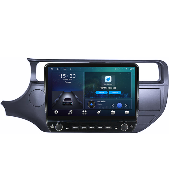 Navigatie dedicata Kia RIO 2011-2017 Tesla cu butoane rotative model 2024, 4GB RAM 64GB ROM, Procesor Quadcore, Android 14, Display QLED 10", DSP, Carplay&Android Auto [6]