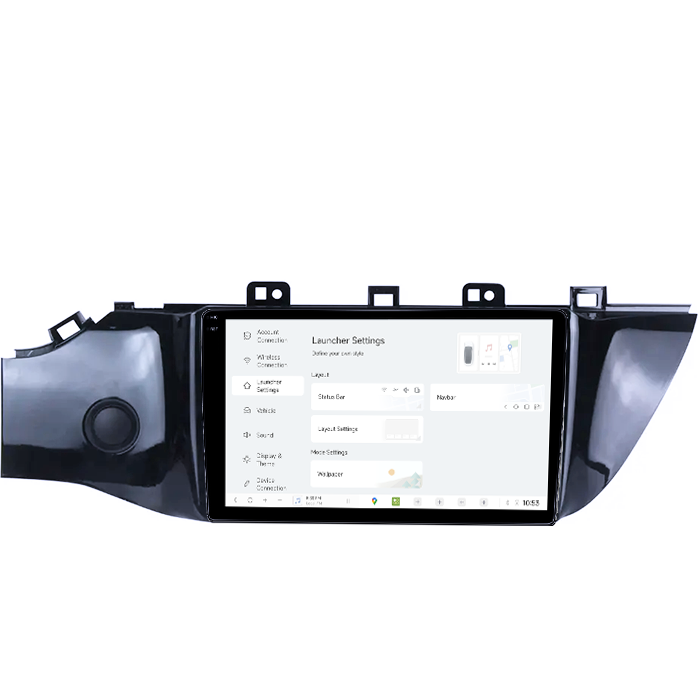 Navigatie dedicata Kia Rio 2016-2019, DUDU3, 4GB RAM 64GB ROM, Octacore, Platforma 8581, Android, Display QLED 9", DSP, Carplay&AndroidAuto [5]