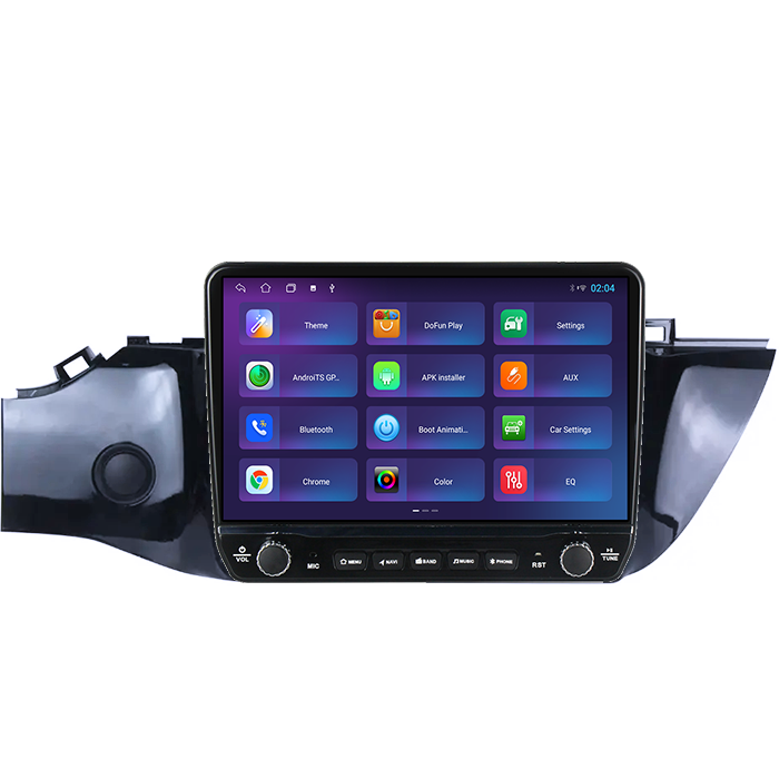 Navigatie dedicata Kia RIO 2016-2019 Tesla cu butoane rotative model 2024, 4GB RAM 64GB ROM, Procesor Quadcore, Android 14, Display QLED 10", DSP, Carplay&Android Auto [4]