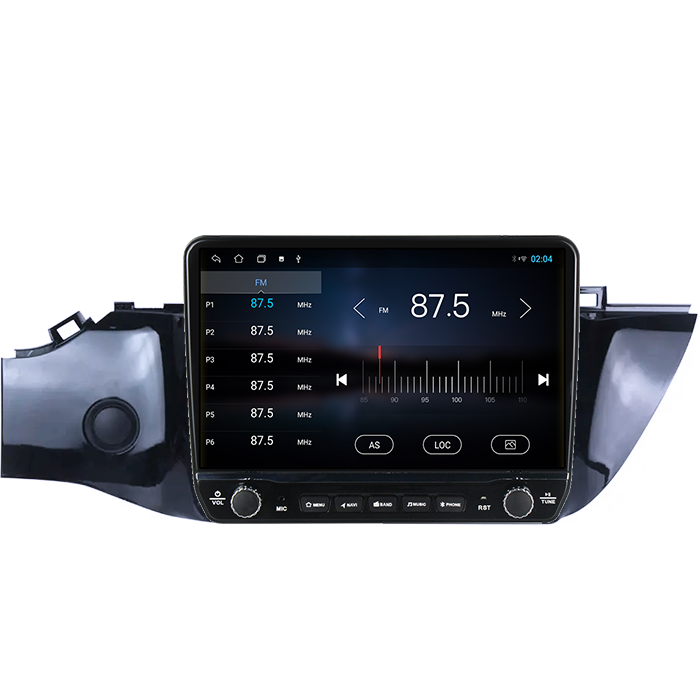Navigatie dedicata Kia RIO 2016-2019 Tesla cu butoane rotative model 2024, 4GB RAM 64GB ROM, Procesor Quadcore, Android 14, Display QLED 10", DSP, Carplay&Android Auto [2]